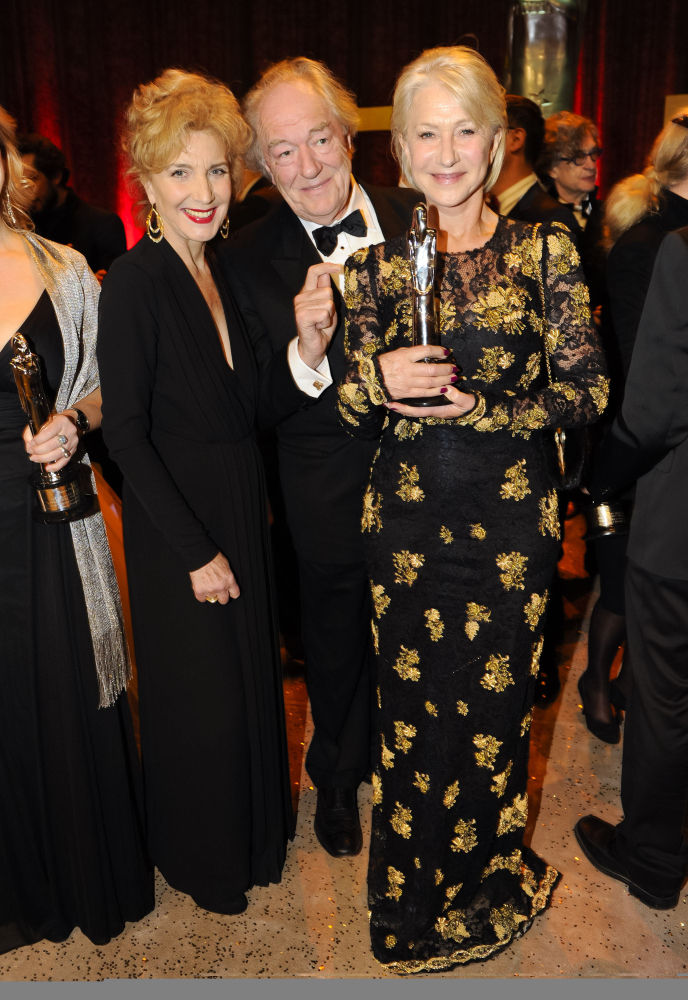 Marisa Paredes, Helen Mirren y Michael Gambon en la 25ª edición de los Premios del Cine Europeo en el Centro de Conferencias Mediterráneo de La Valeta