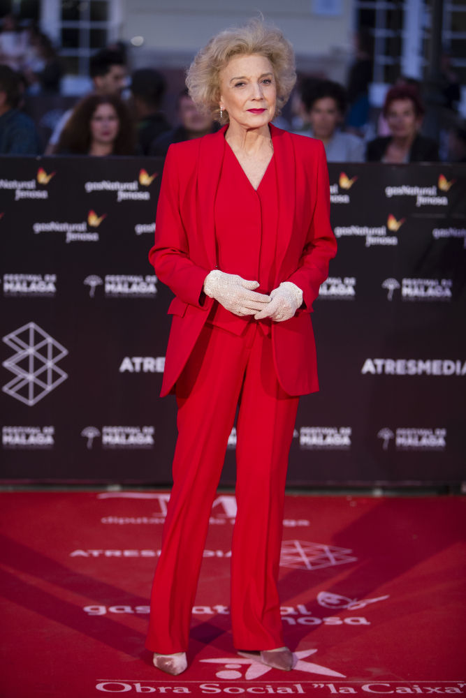 La actriz Marisa Paredes en la premiere de la película 
