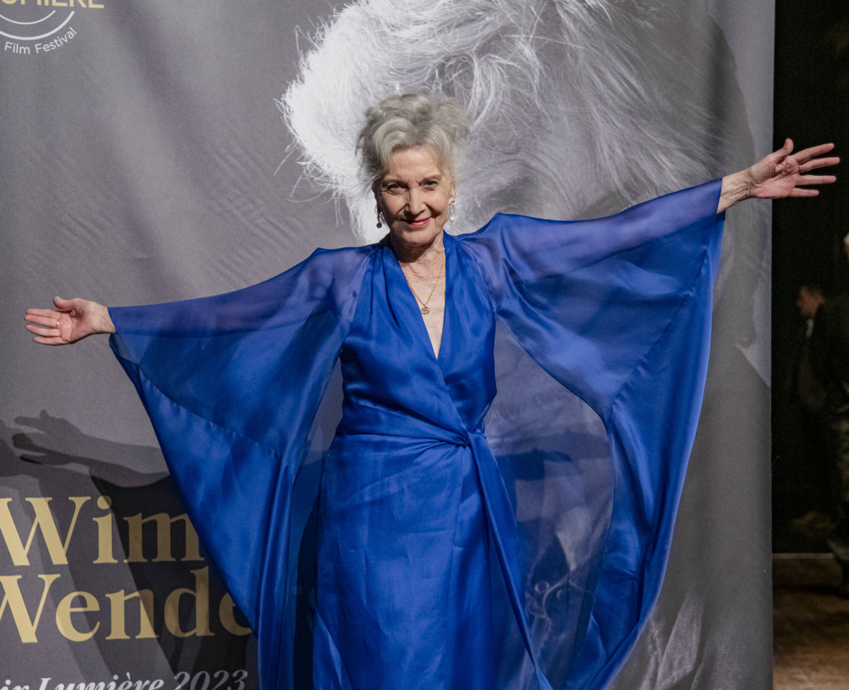 Marisa Paredes asiste a la ceremonia de entrega de premios Lumiere durante el 15º Festival de Cine Lumiere el 20 de octubre de 2023 en Lyon, Francia.