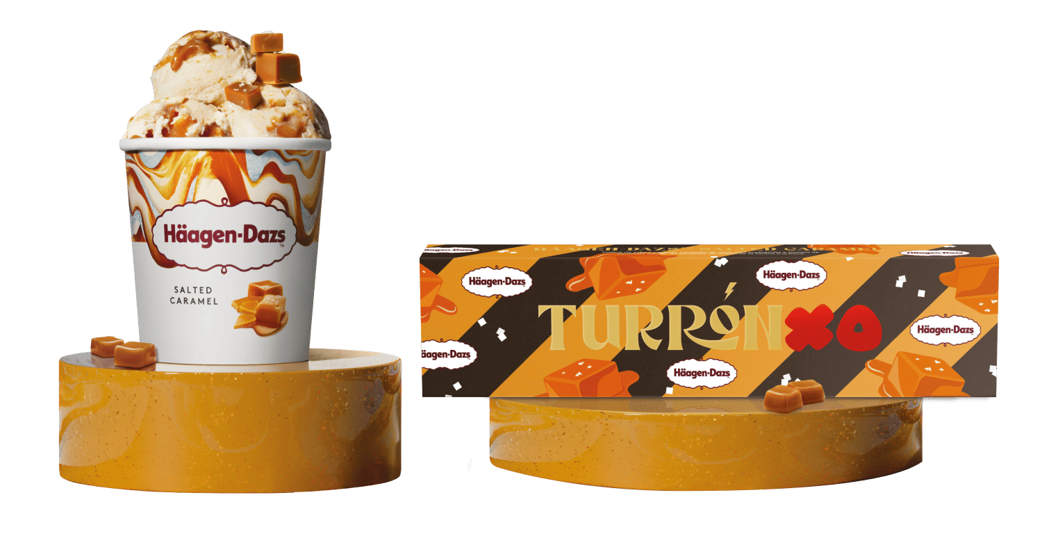 Häagen-Dazs y Dabiz Muñoz reinventan la Navidad con el nuevo Turrón XO Salted Caramel, perfecto para una Nävidazs dulce y salada