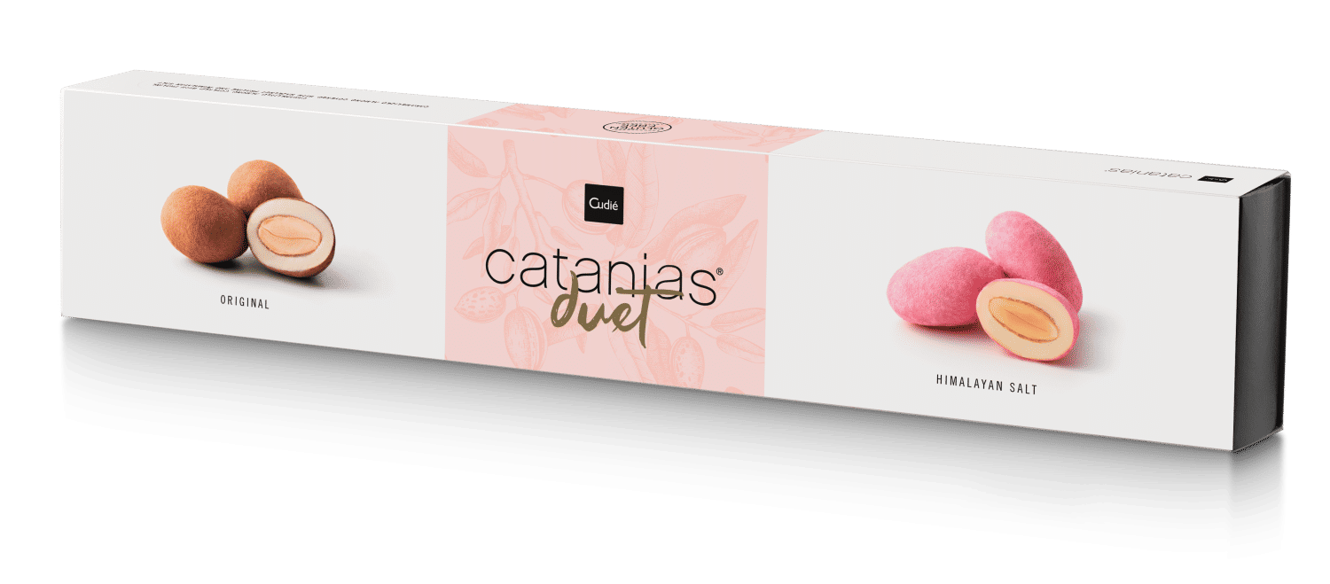 Cajas llenas de sabores originales para este dulce catalán que ahora se transforma con los tiempos, como las de sal del Himalay, de limón, yogur o café