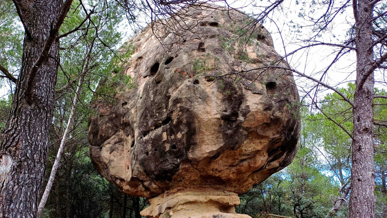 Roca del Castellot de Viver.