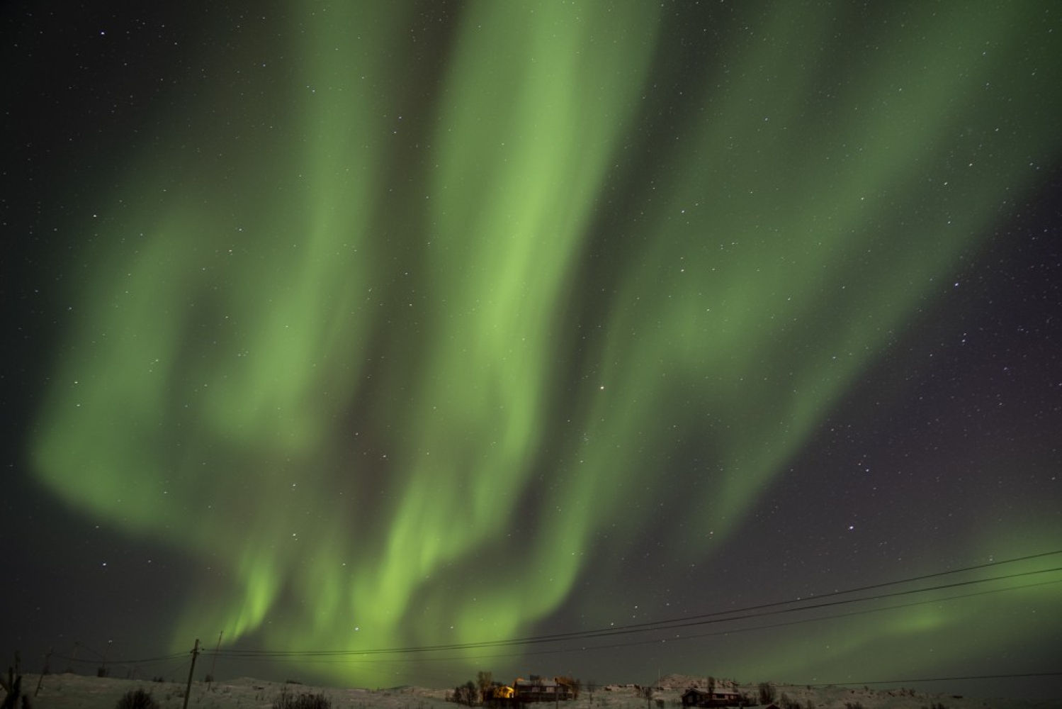 La magia de las auroras boreales de Tromsø.
