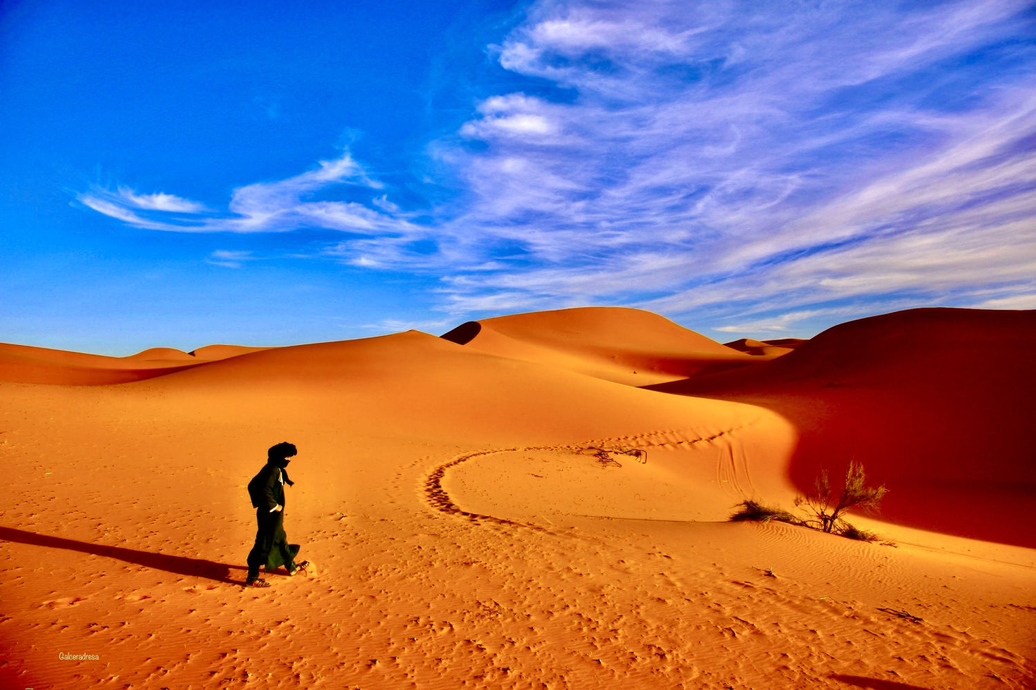 Explorando Erg Chebbi.