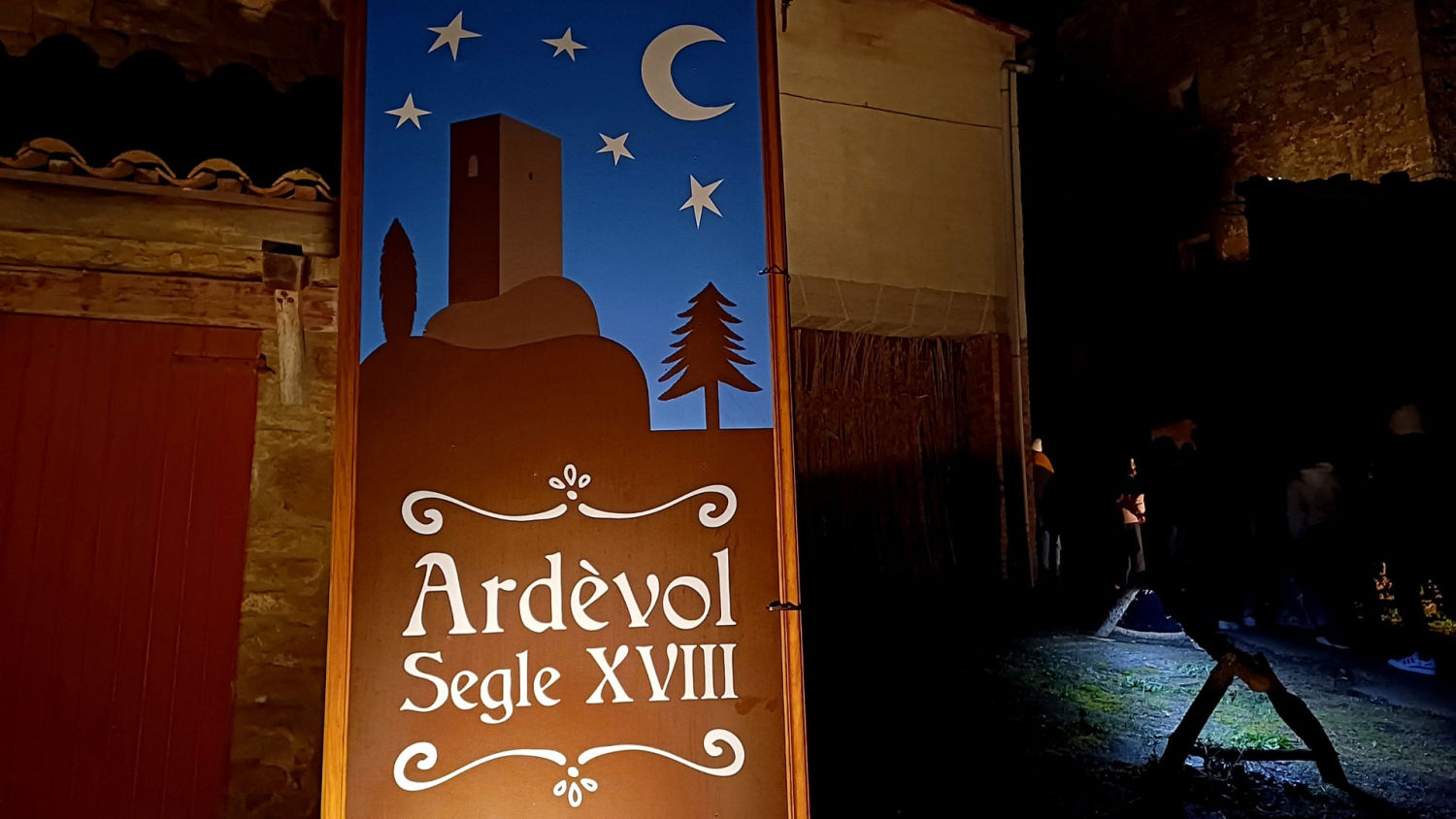 Cartel informativo de la segunda parte del Pessebre Vivent d'Ardèvol.