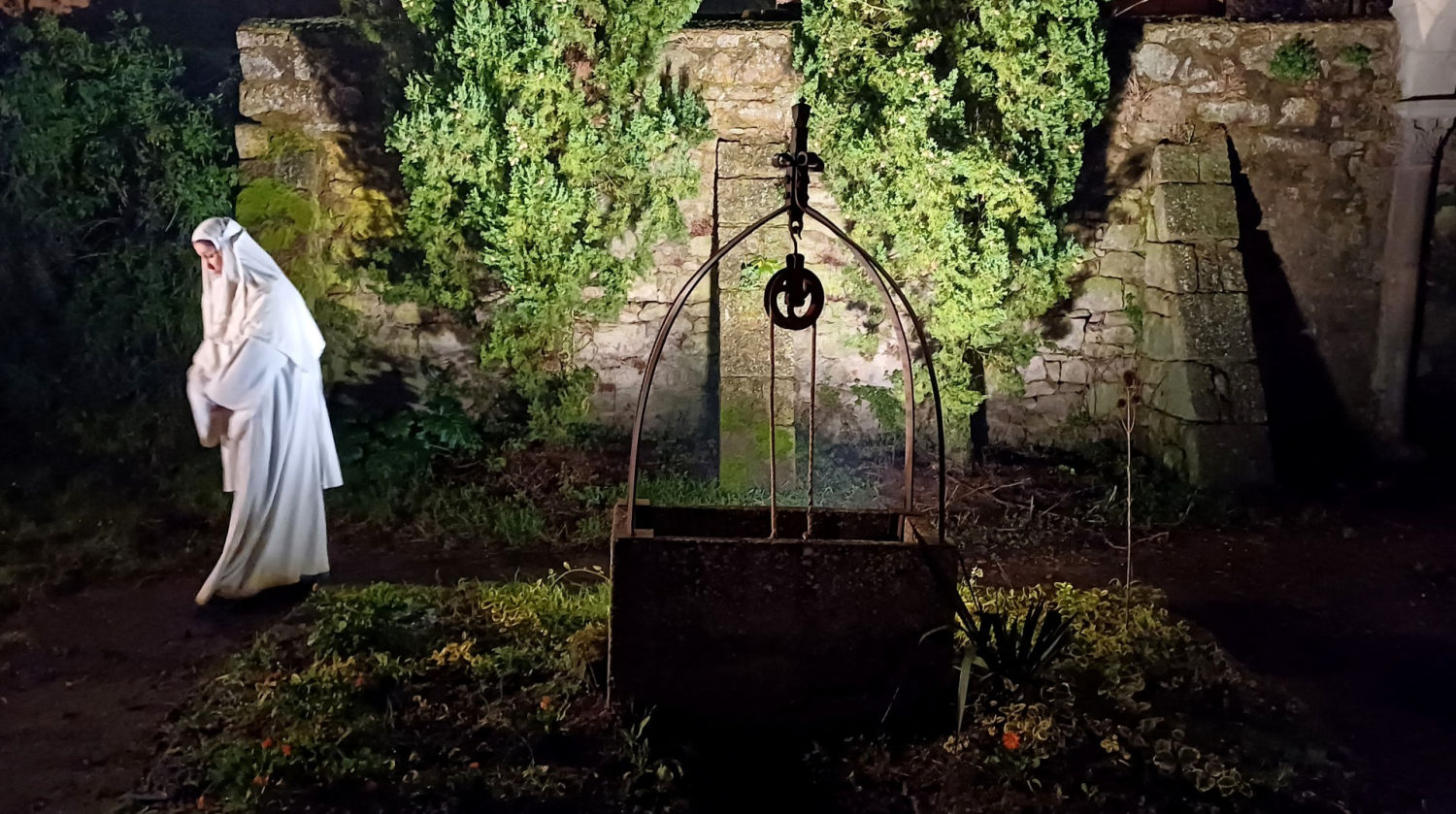 Gran escenografía del Pessebre Vivent d'Ardèvol.