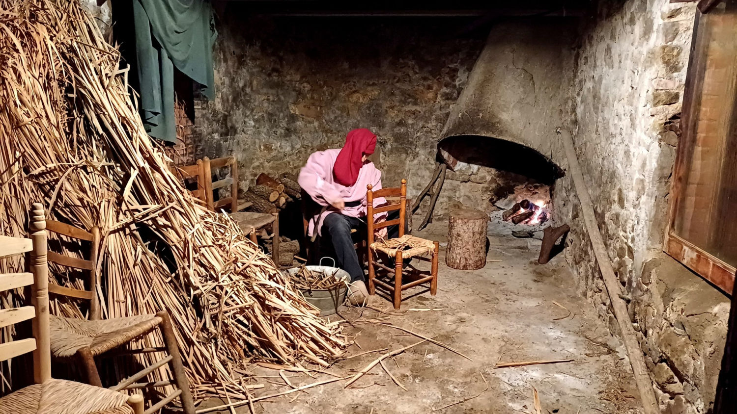 Escena del Pessebre Vivent d'Ardèvol.