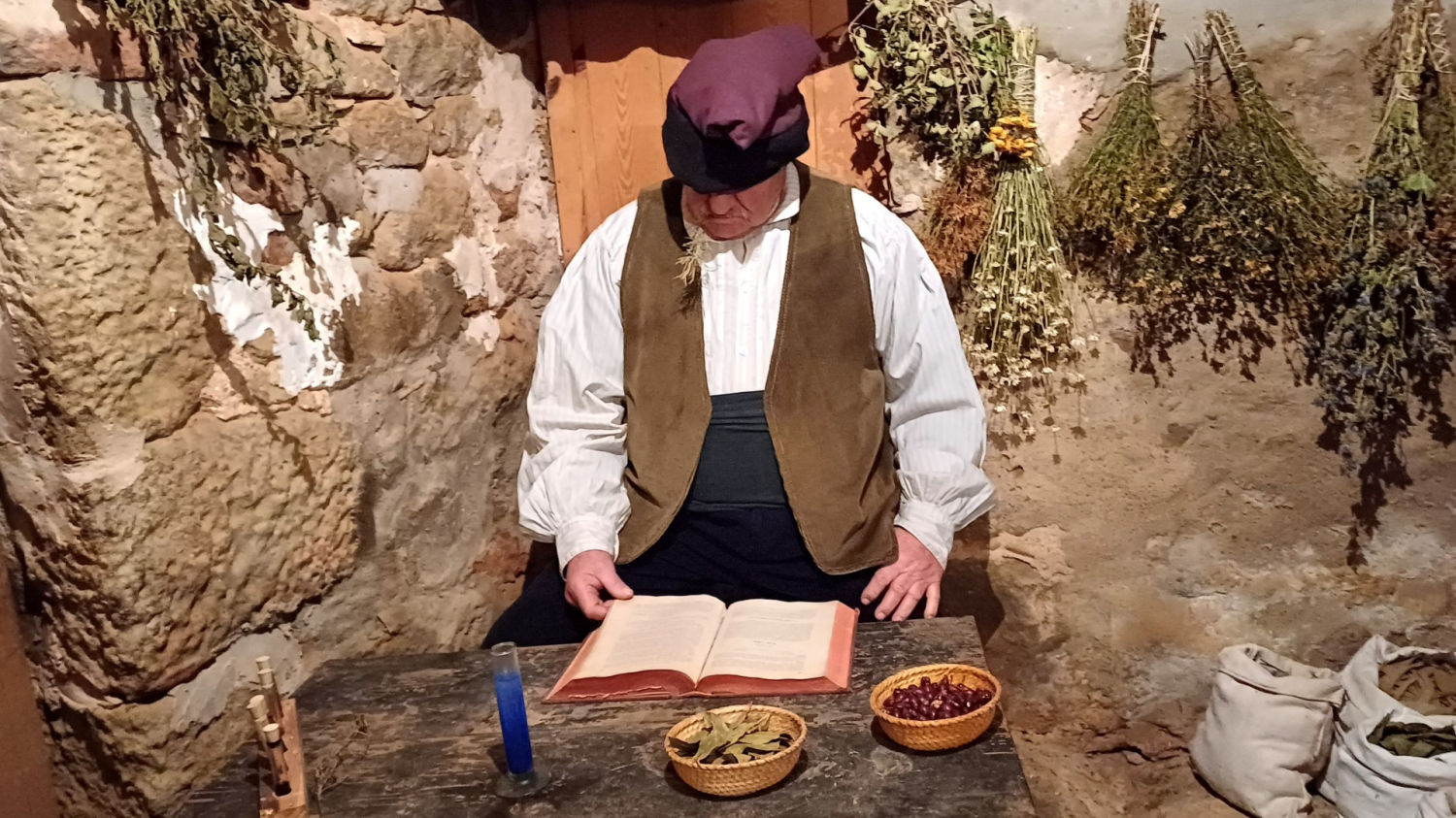 Personaje del Pessebre Vivent d'Ardèvol.