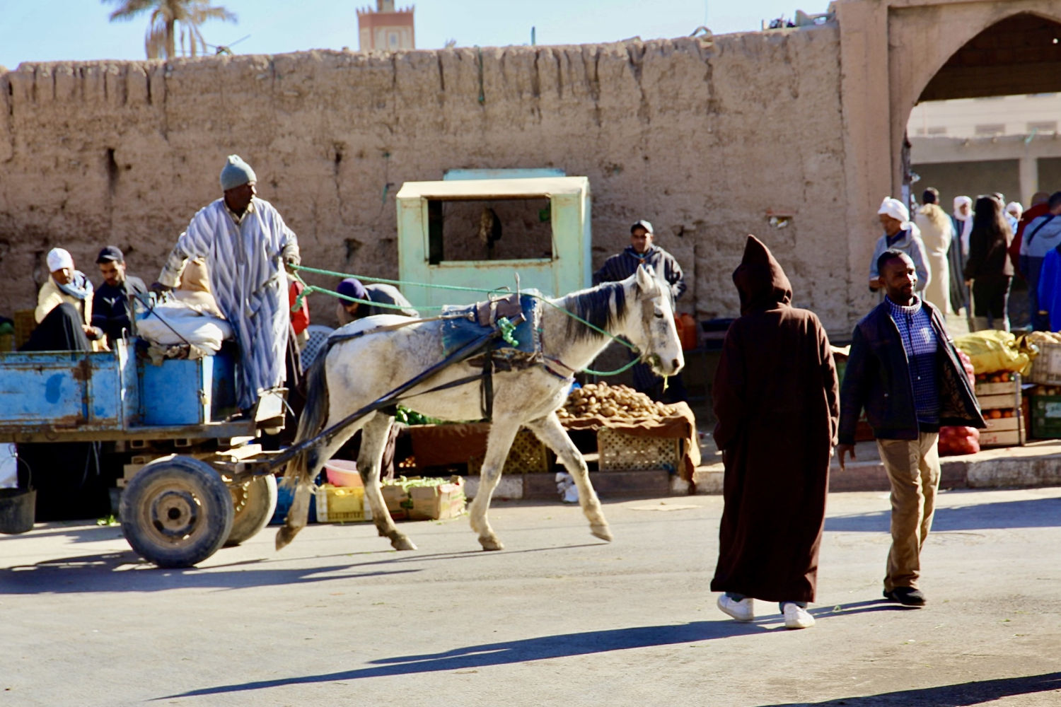 A las afueras de Rissani.