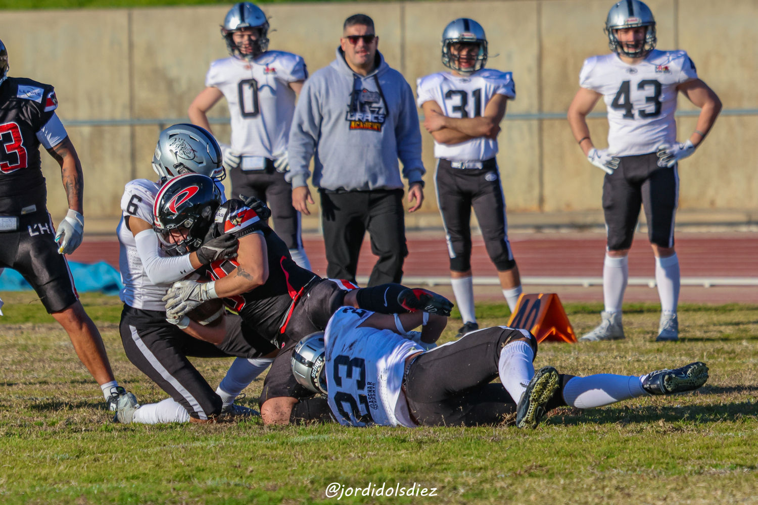 Encuentro L'Hospitalet Pioners - Badalona Dracs.