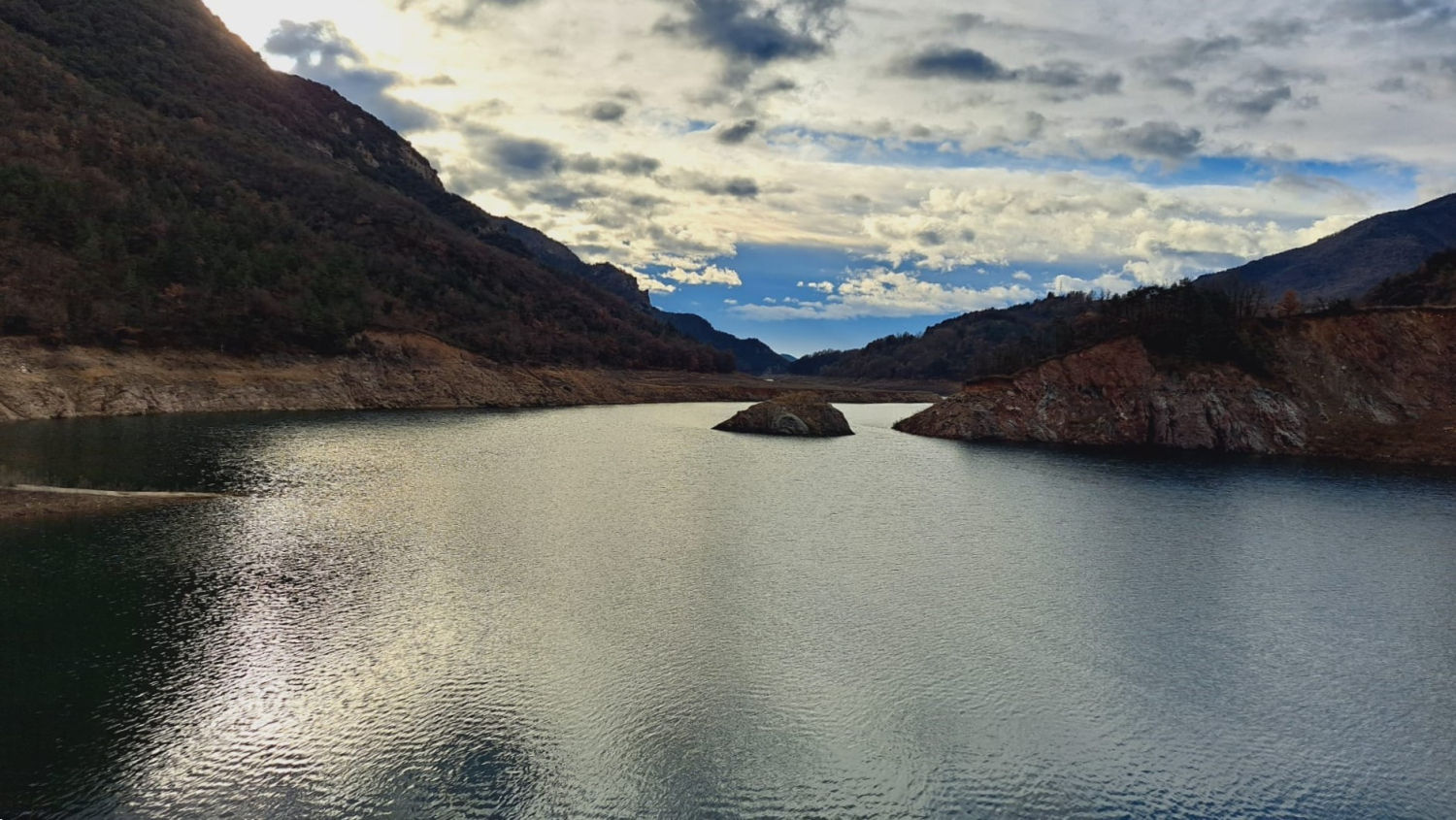 La Baells, al 57% de su capacidad.