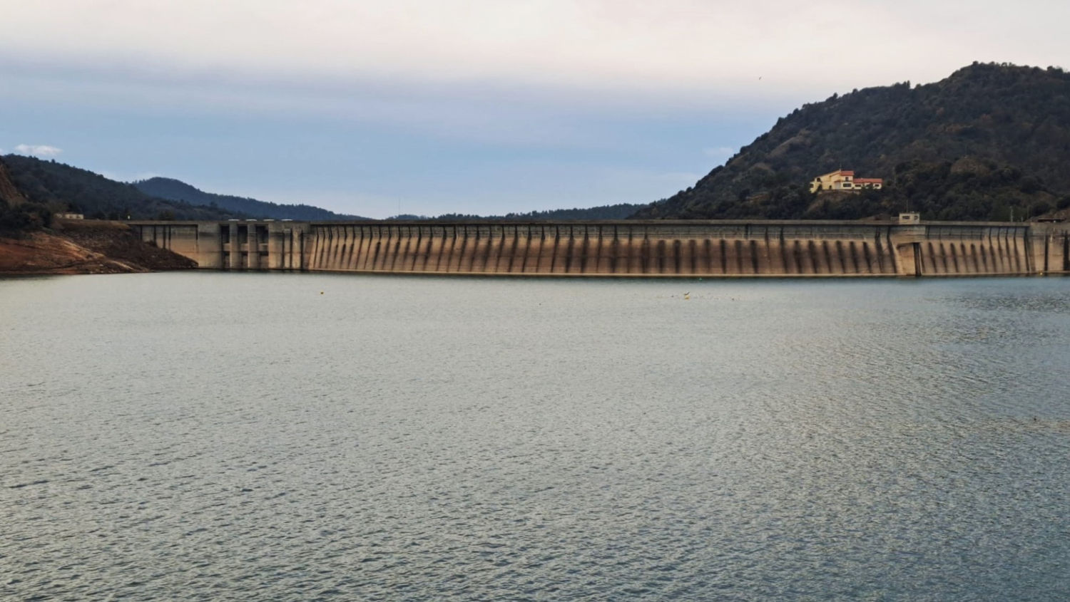 La presa de La Baells.