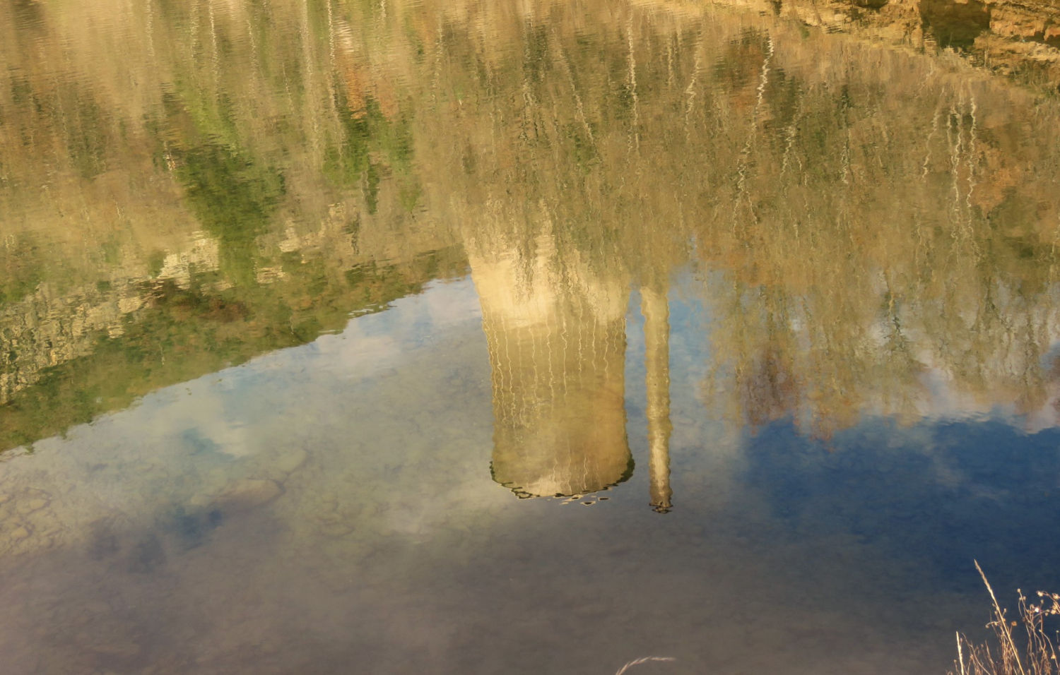 Reflejos en La Baells.