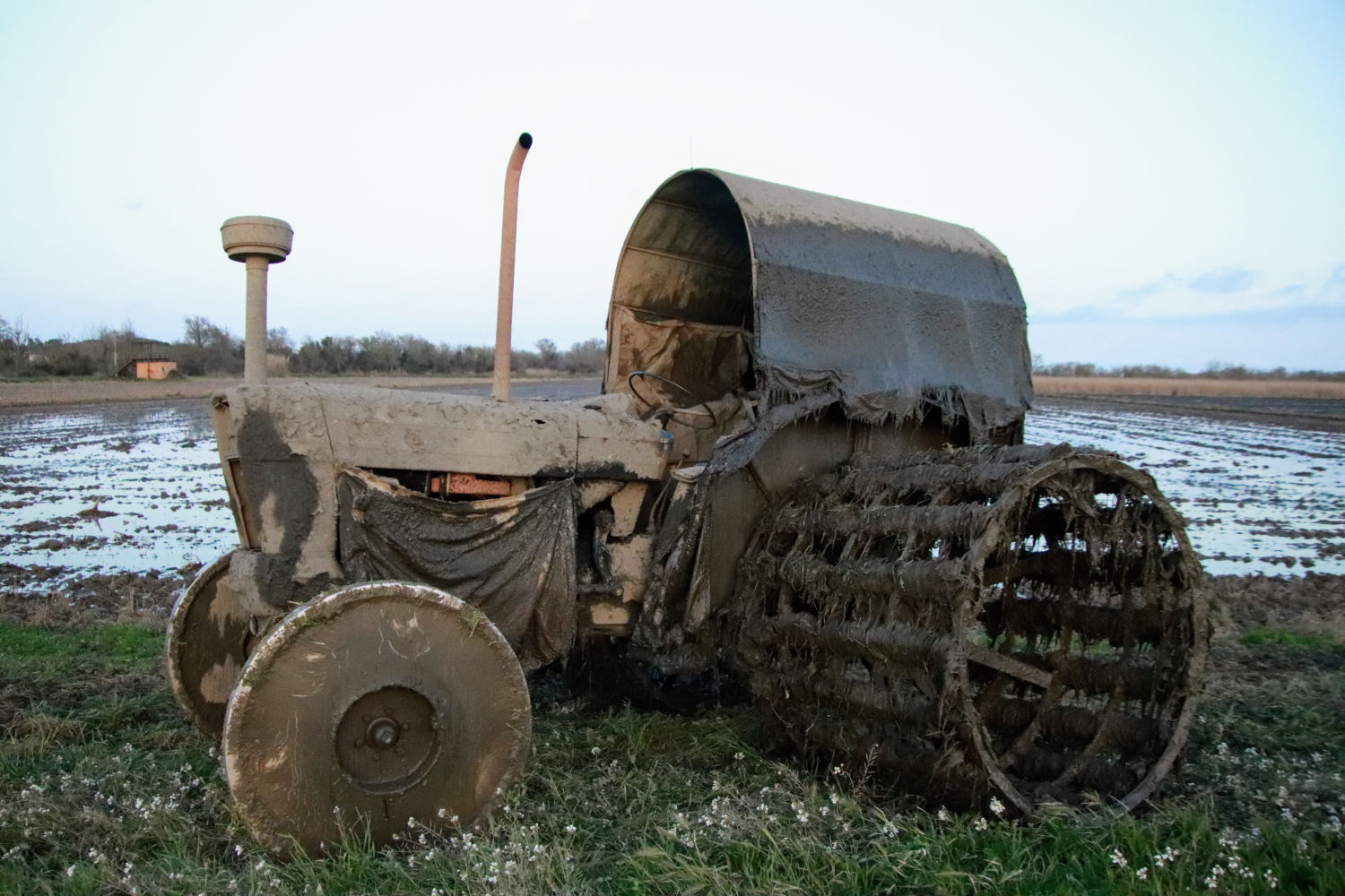 Máquina de fangueo.