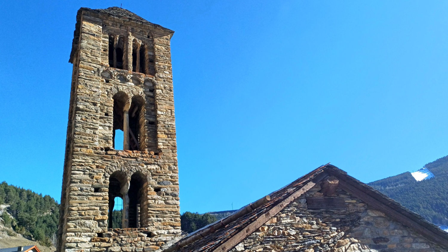 Campanario de Sant Climent de Pal.