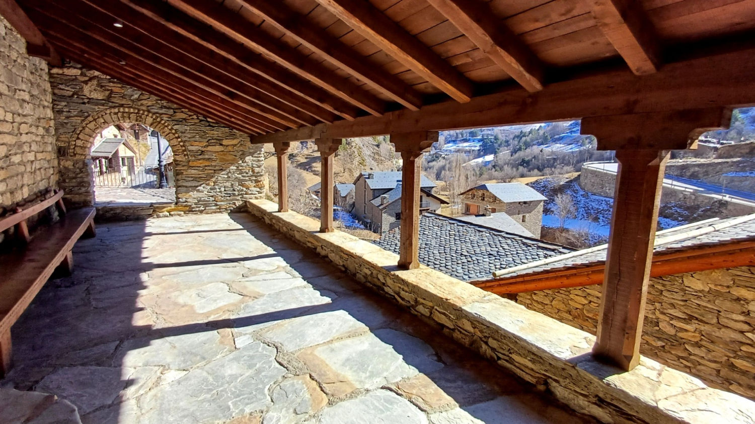 Vista de Pal desde la iglesia de Sant Climent.