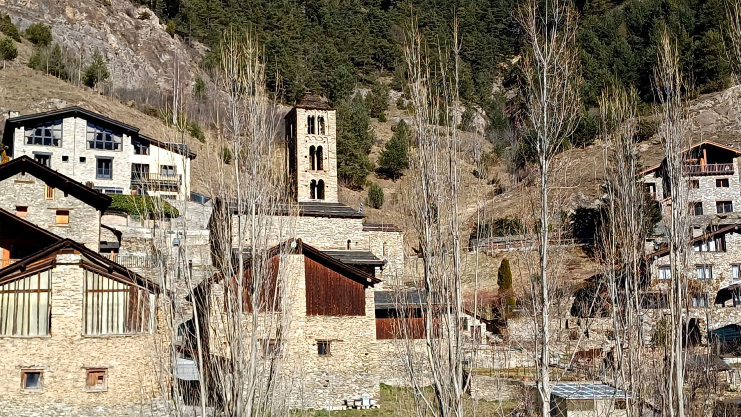 Vista del pueblo de Pal.