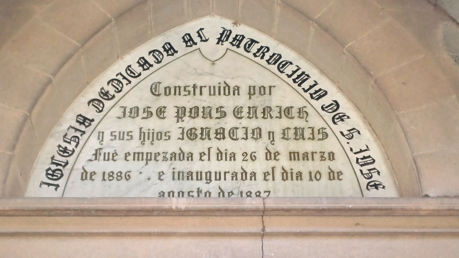Datos de la construcción de la Catedral del Alt Llobregat.