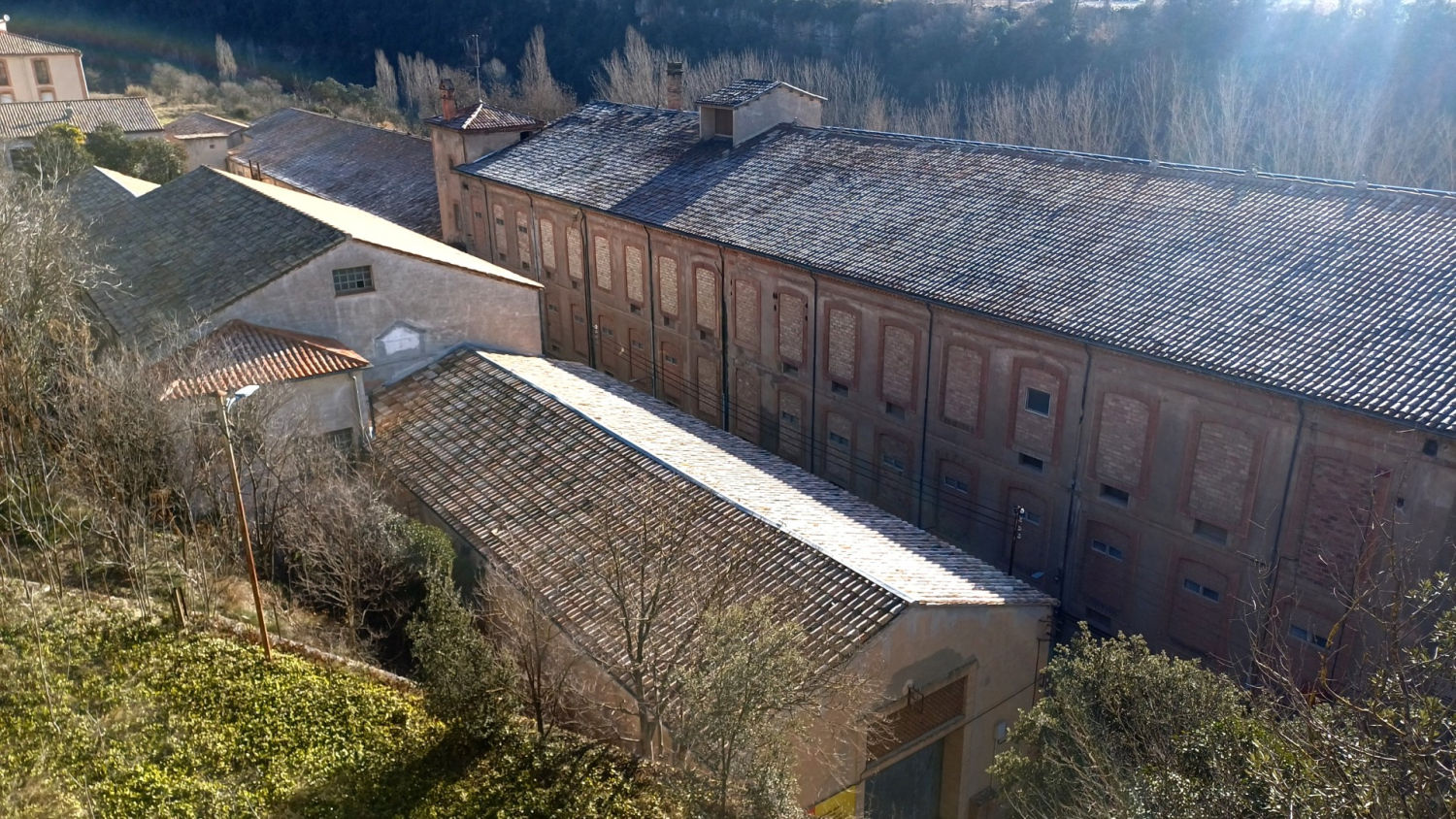 Fábricas de la Colònia Pons de Puig-reig.