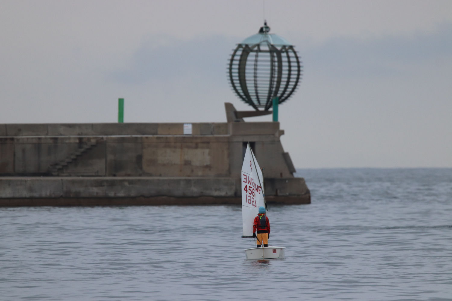Regatista del 35 Internacional Vila Palamós Optimist Trophy 2025.