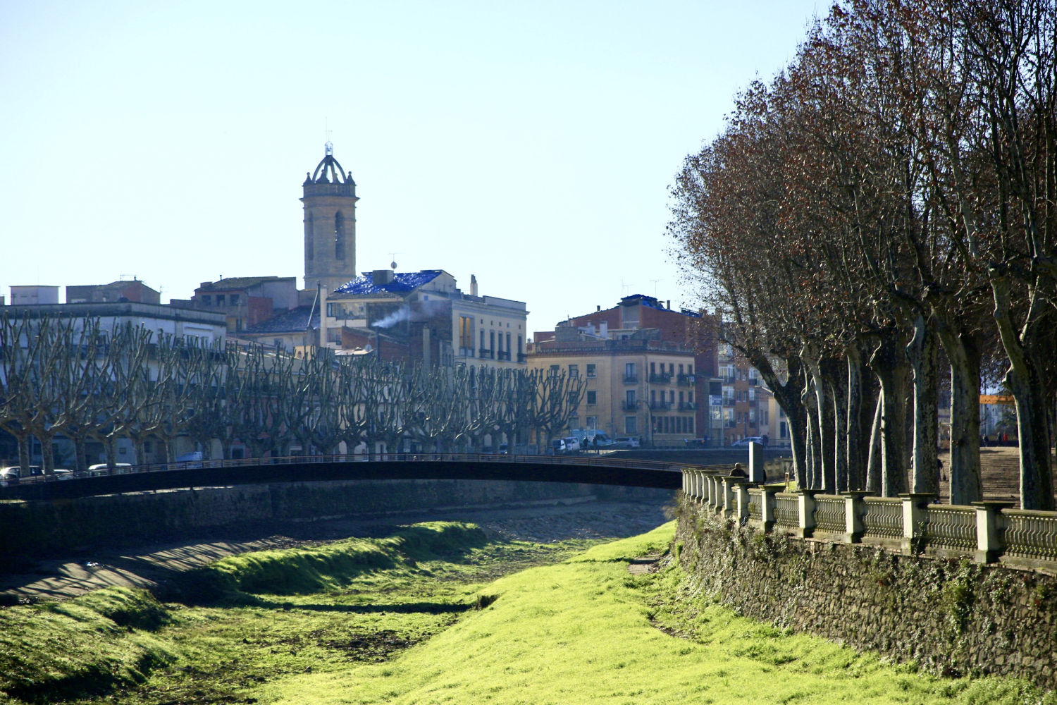 Vista de la Bisbal d'Empordà.