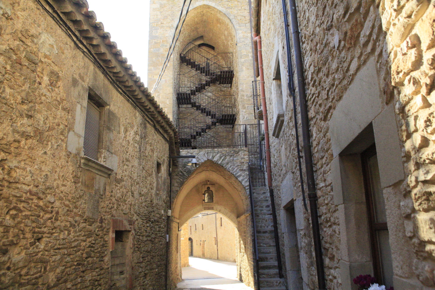 Arquitectura medieval de Palau-sator.