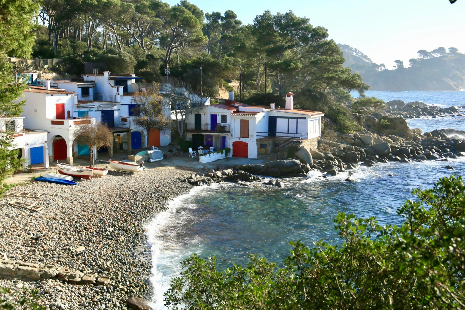Vista de la Cala s’Alguer.