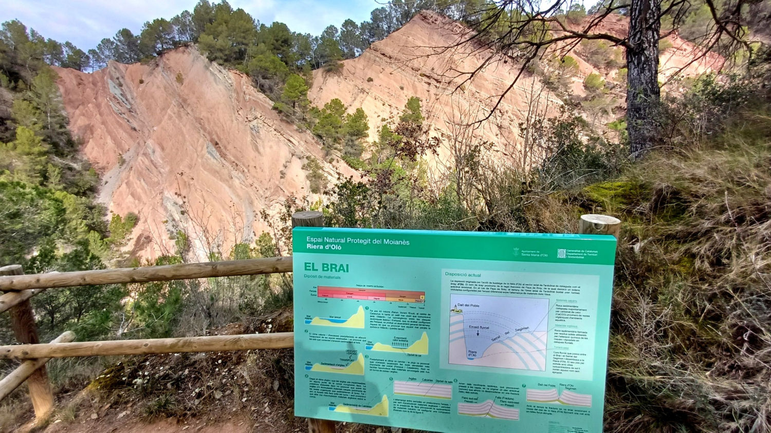 Mirador del Brai d'Oló.