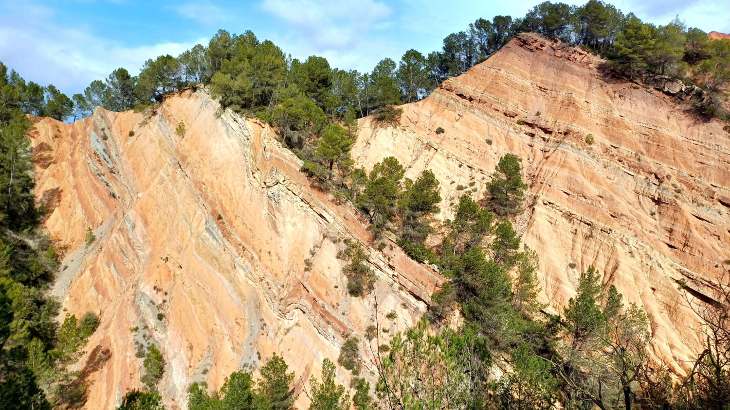 Vista del Brai d'Oló.