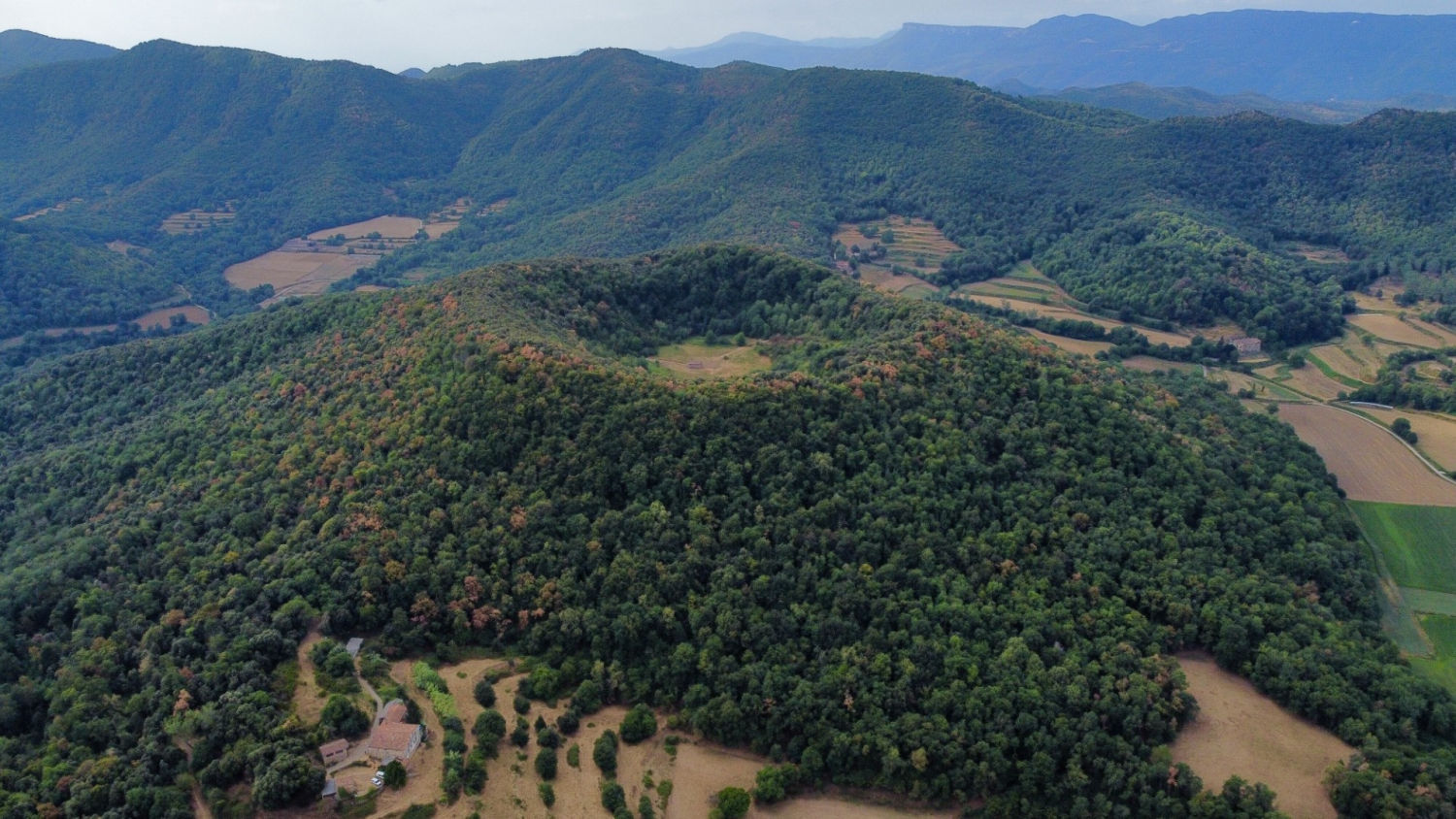 Volcán Santa Margarida.