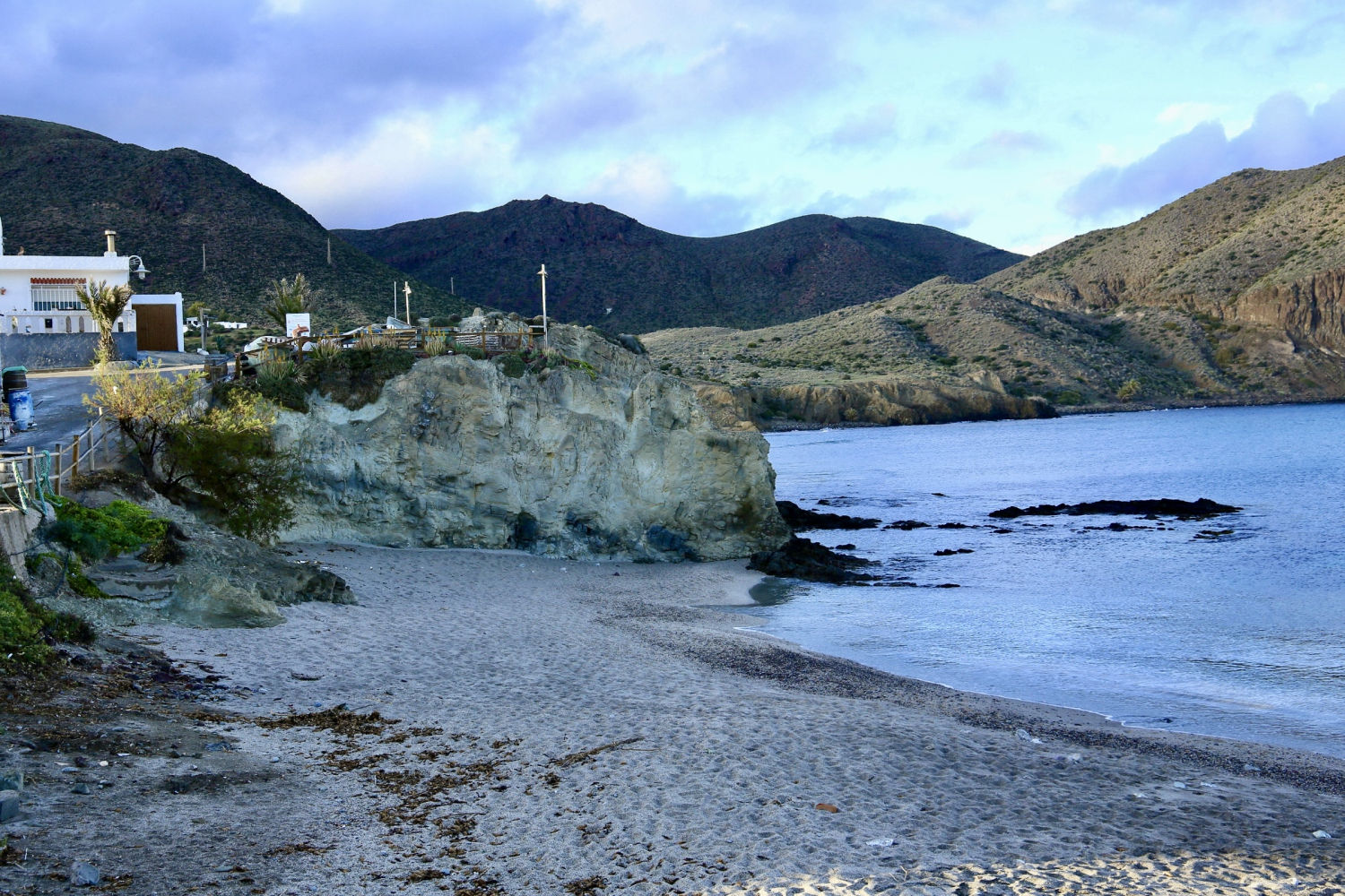 La Playa del Peñón Blanco.