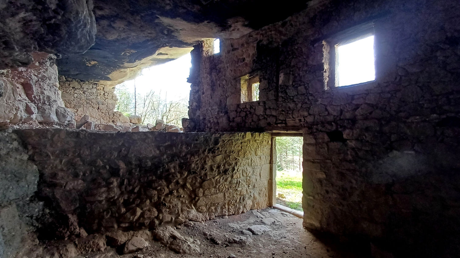 Interior de la casa.