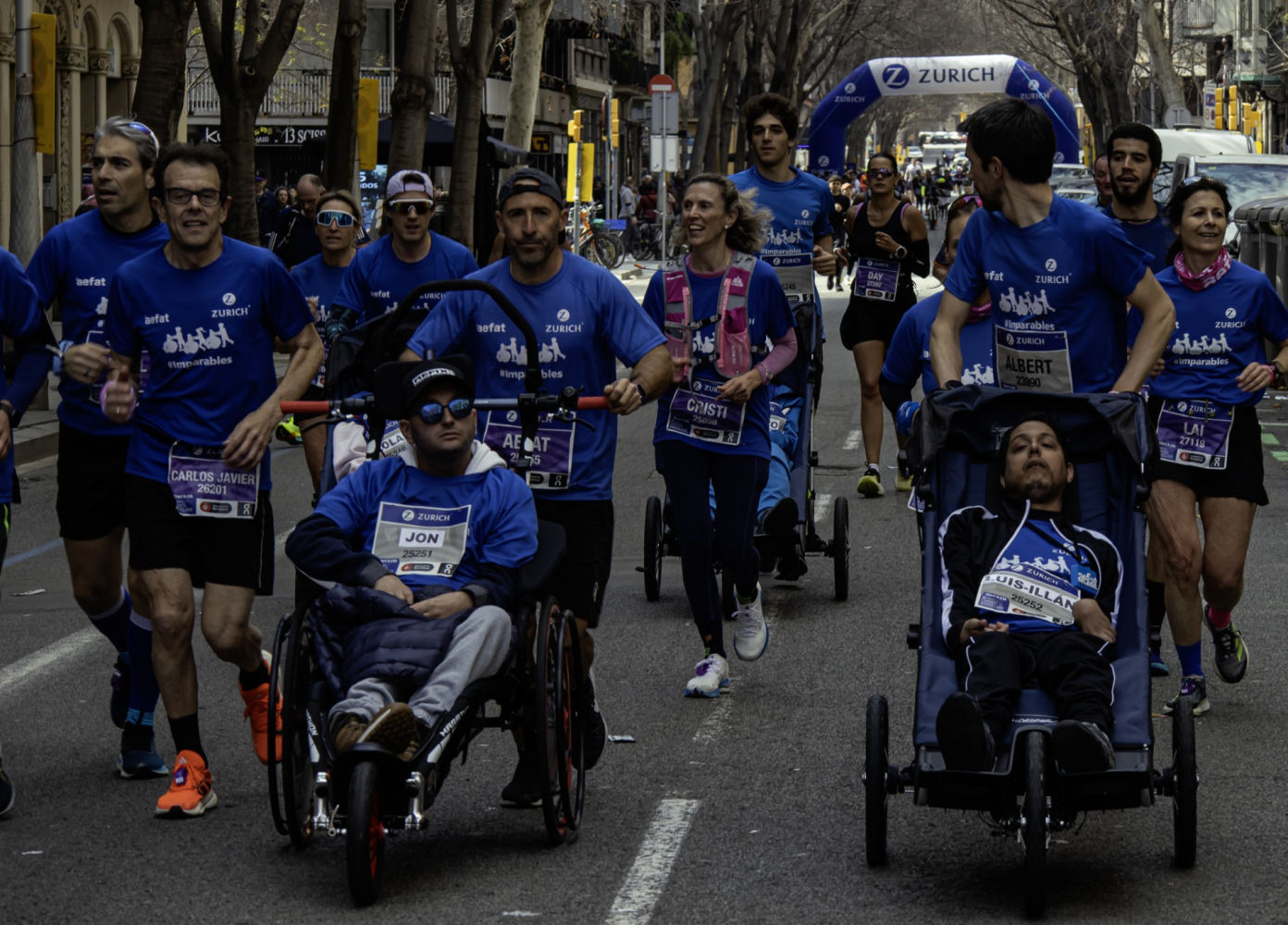 Maratón de Barcelona 2025 inclusiva.