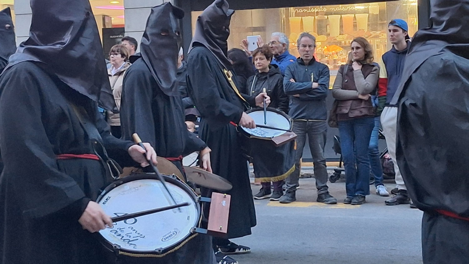 Encapuchados en la Semana Santa de Tarragona.