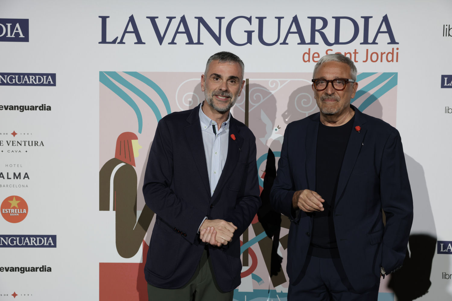 Santi Vila y Javier Melero.