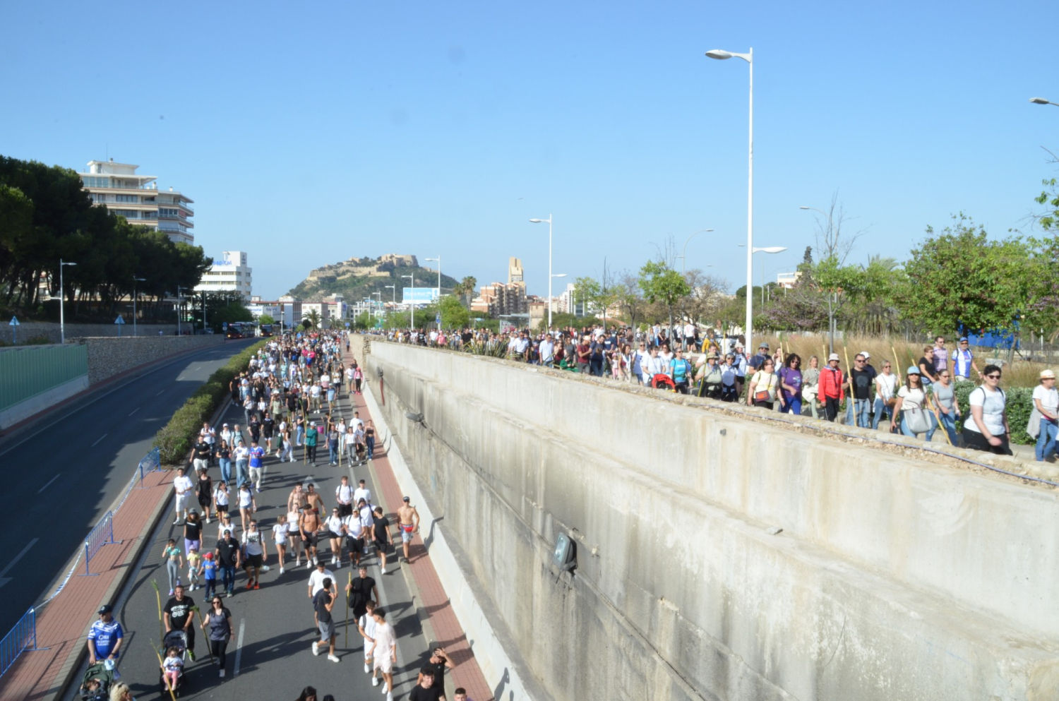 La multitudinaria romería de Santa Faz.