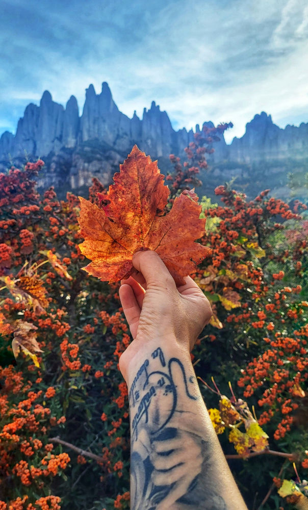 Montserrat en otoño.