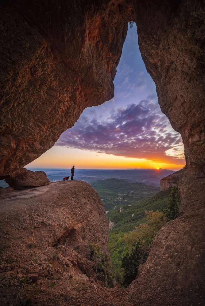 Amanecer en La Foradada.