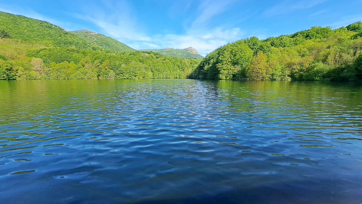 La luz y los colores del pantano de Santa Fe.