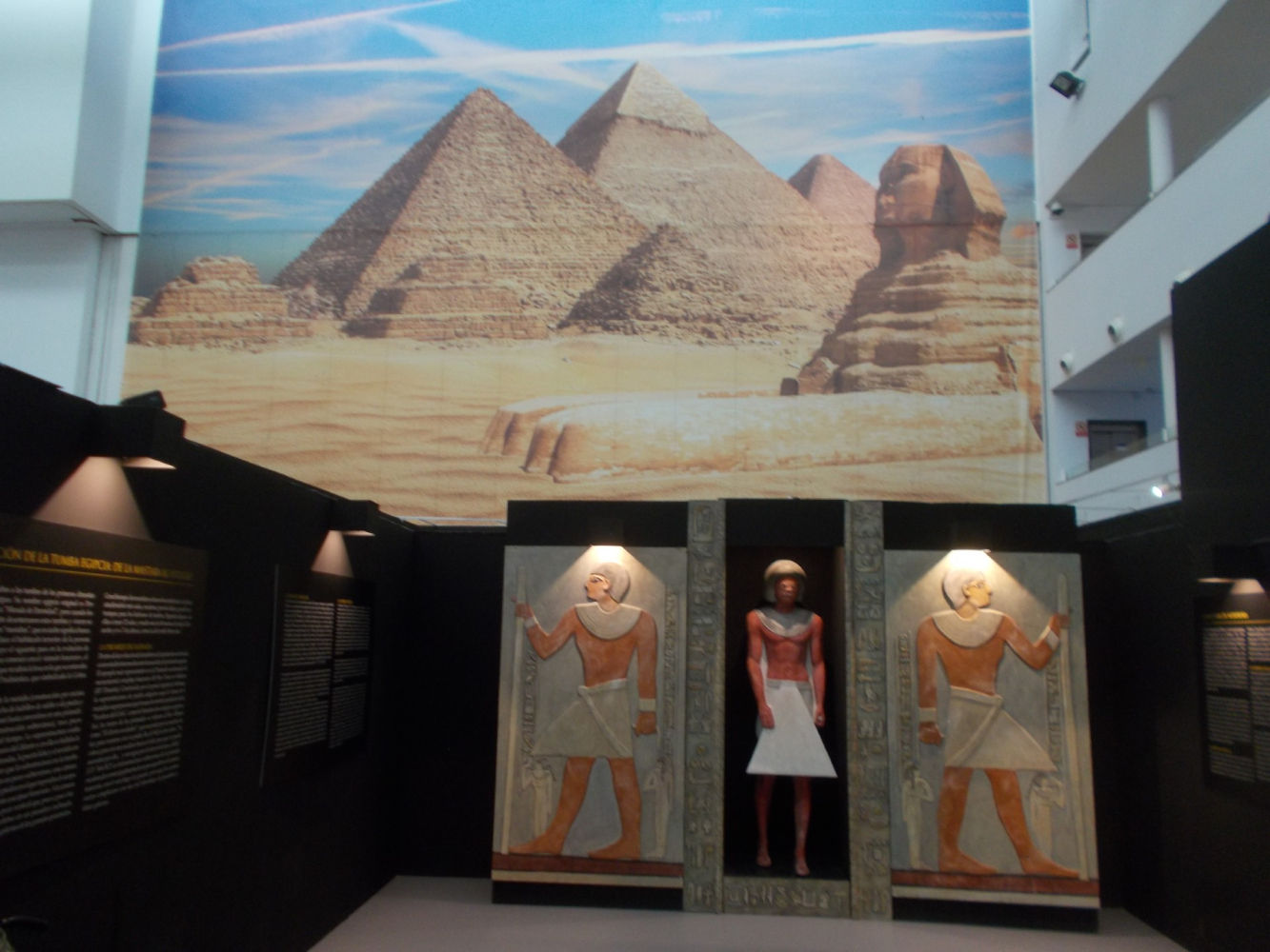 Muestra de 'Tesoros de Egipto' en Fuenlabrada.