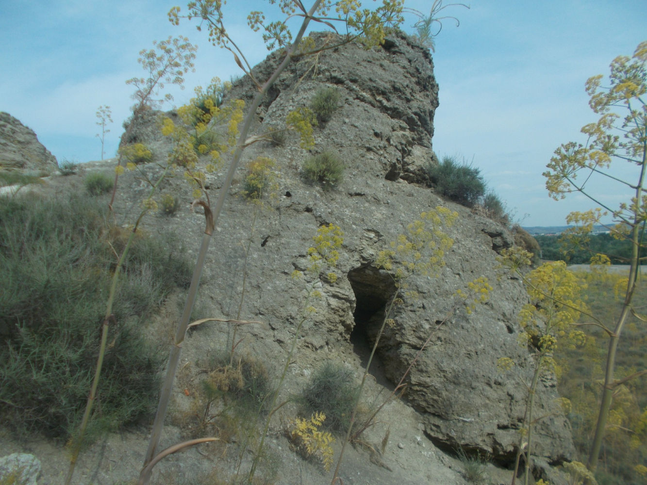 La huella de la guerra en El Piul.