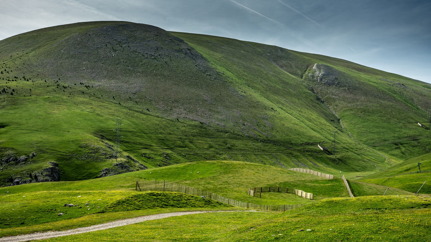 Paisaje verde intenso del Alt Berguedà.
