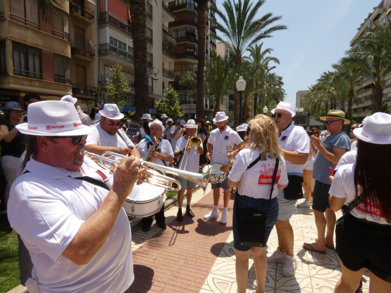 Música en las calles de Alicante.