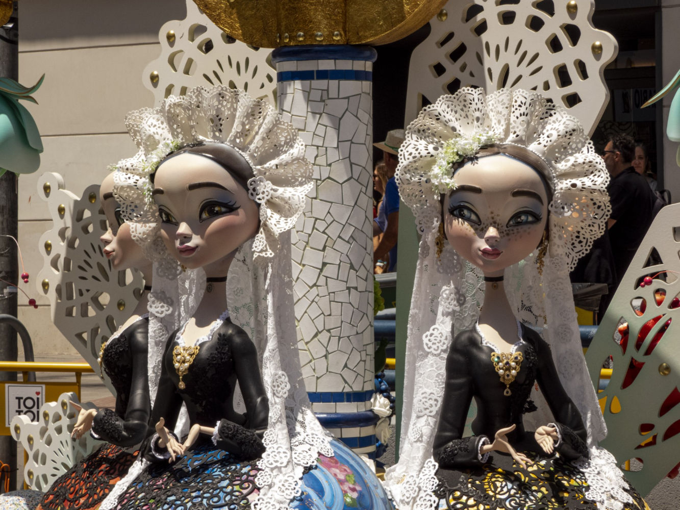 Les Fogueres de Sant Joan de Alicante.