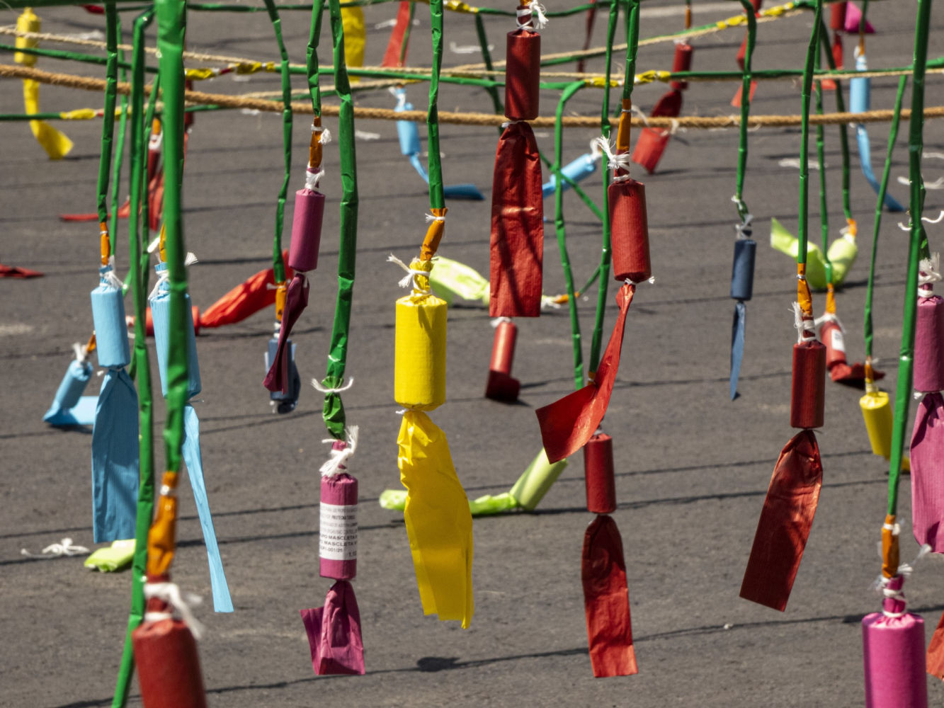 Pirotécnia preparada.