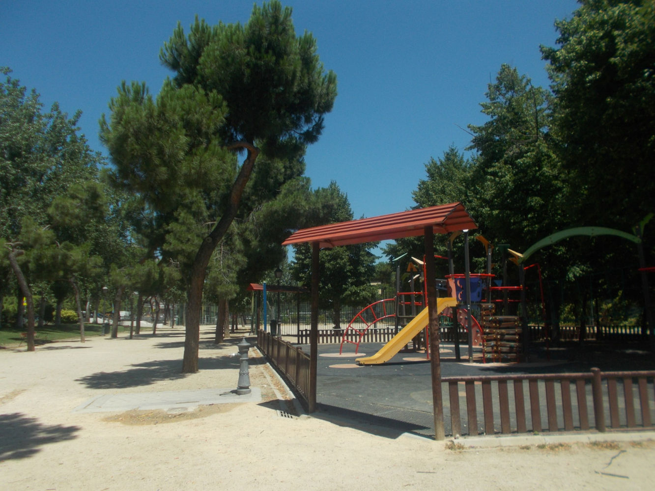 Área infantil del parque Breogán.