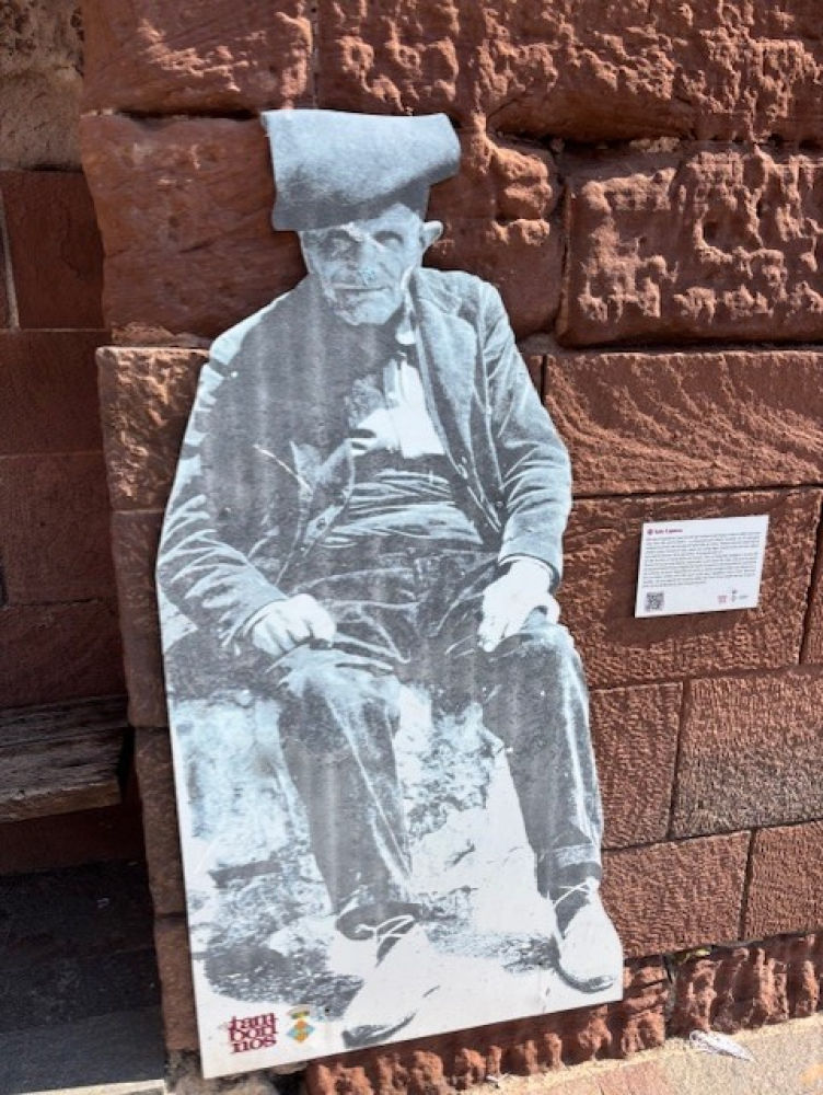 Figura tradicional del pasado de Prades.