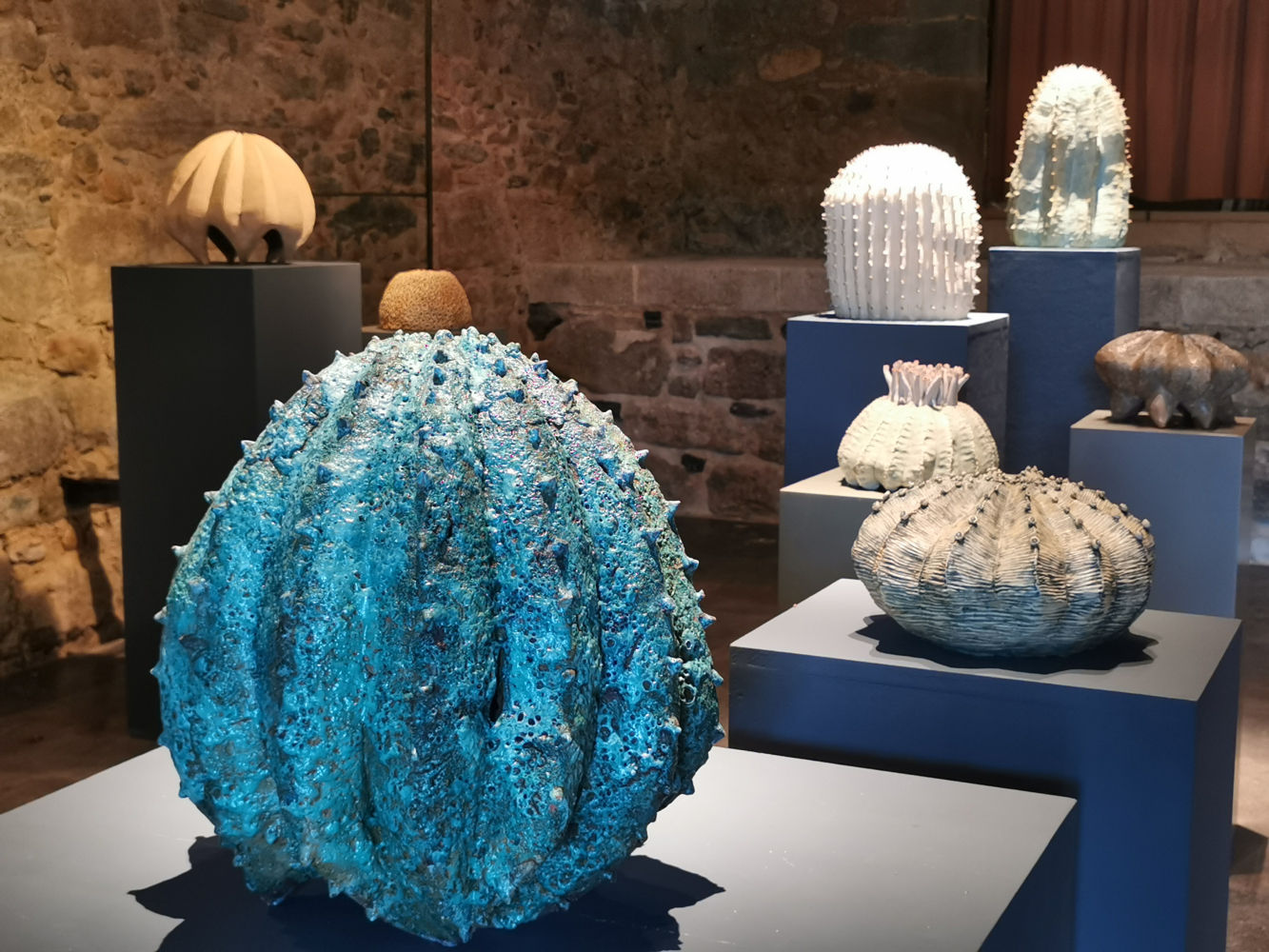 Exposición de esculturas en el Baix Empordà.