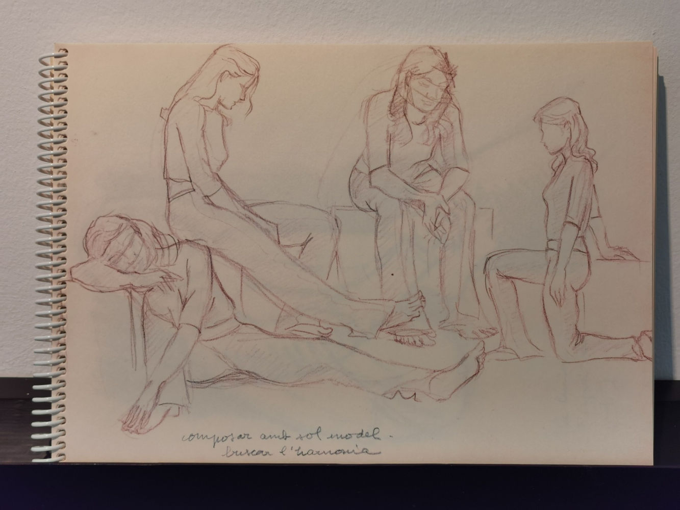 Bocetos de Mercè Huerta.