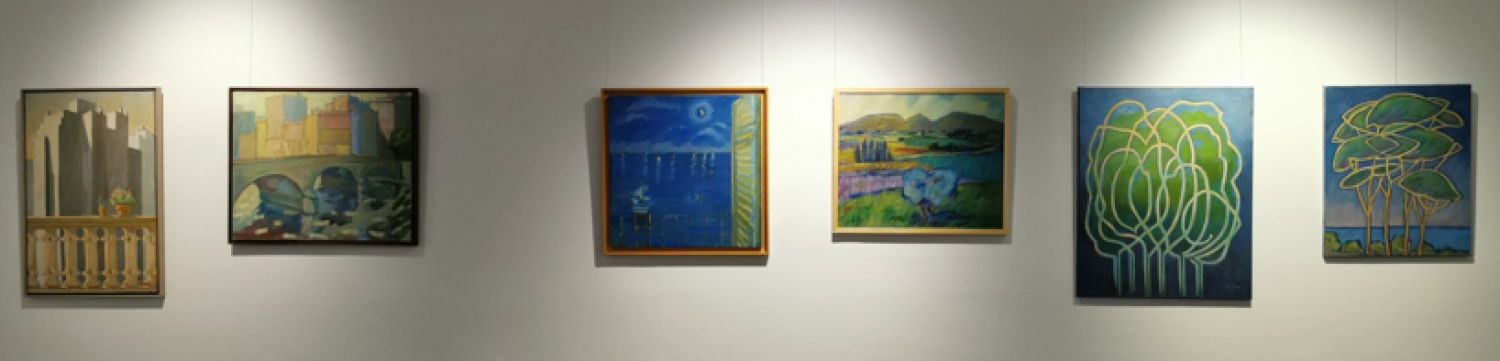 Obras expuestas de Mercè Huerta.